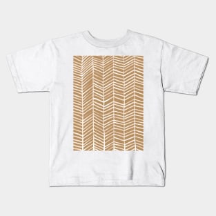 Herringbone Kraft Kids T-Shirt